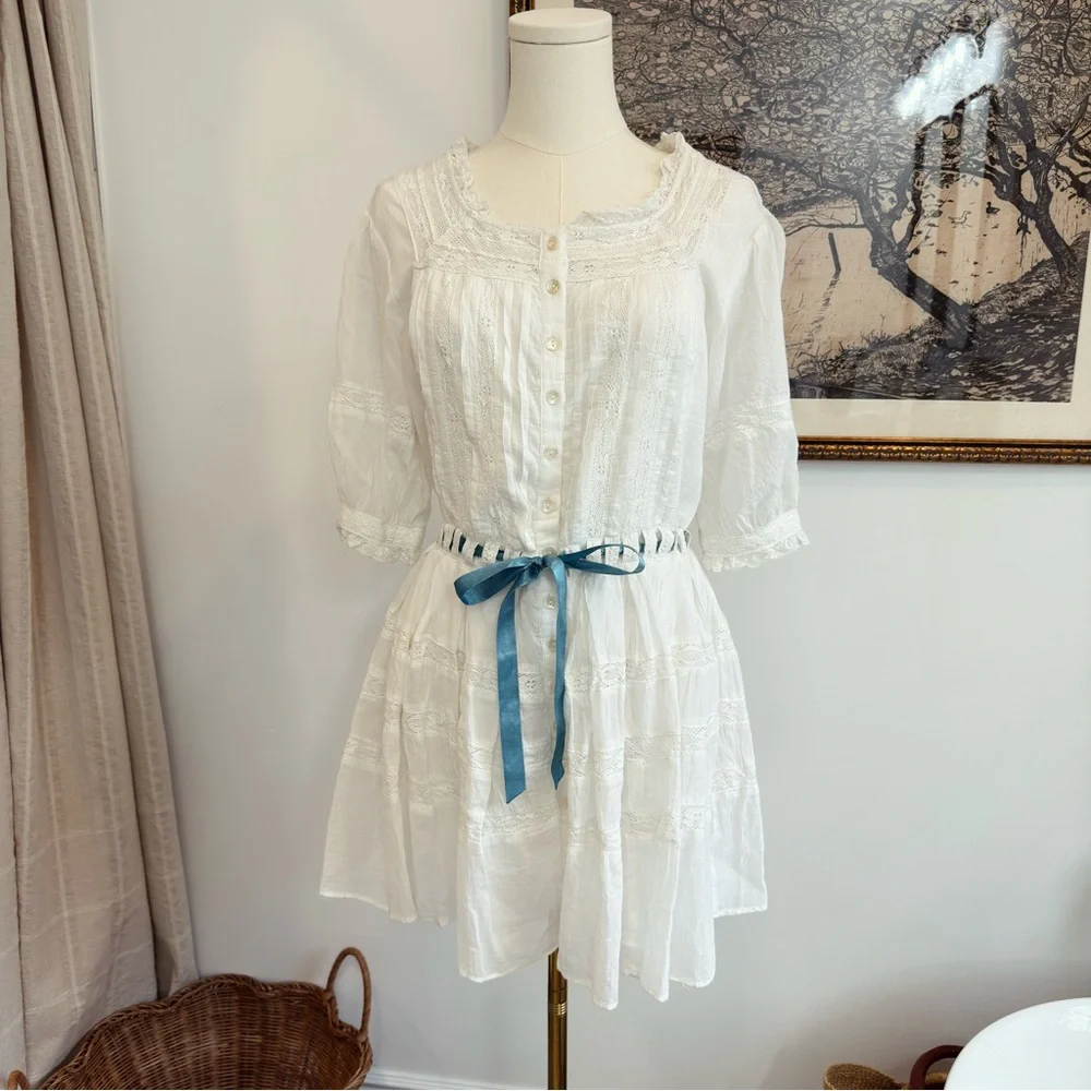 ✨ FREE PEOPLE in the garden mini dress